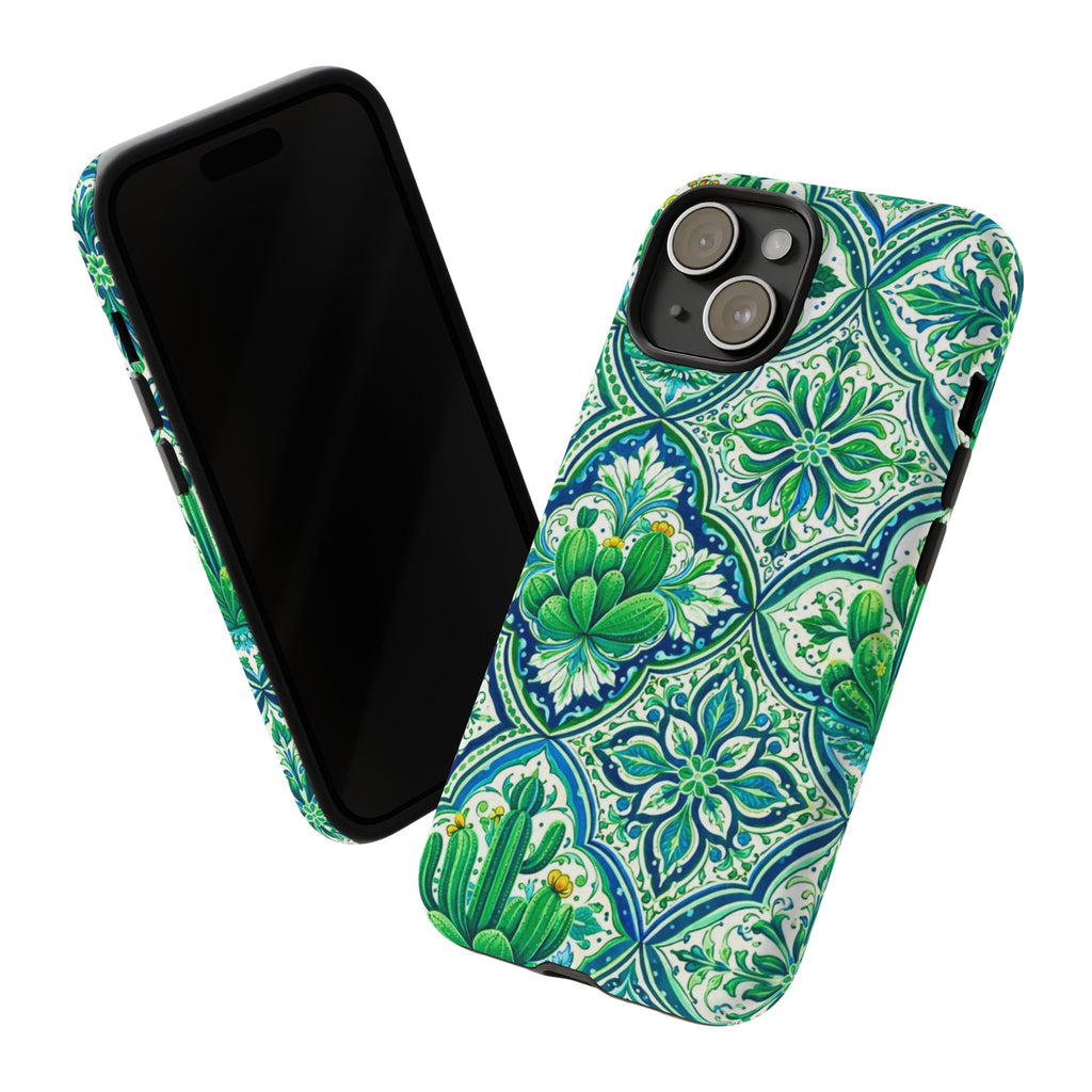 Agave Cacti Talavera Phone Case