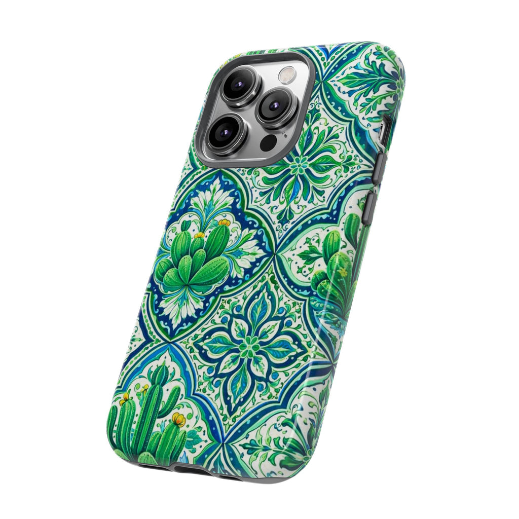 Agave Cacti Talavera Phone Case