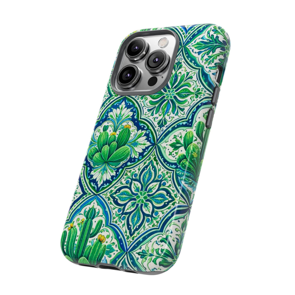 Agave Cacti Talavera Phone Case
