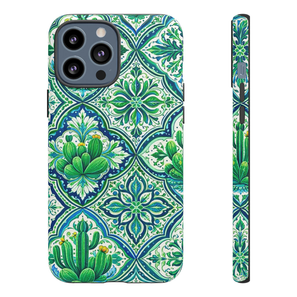 Agave Cacti Talavera Phone Case