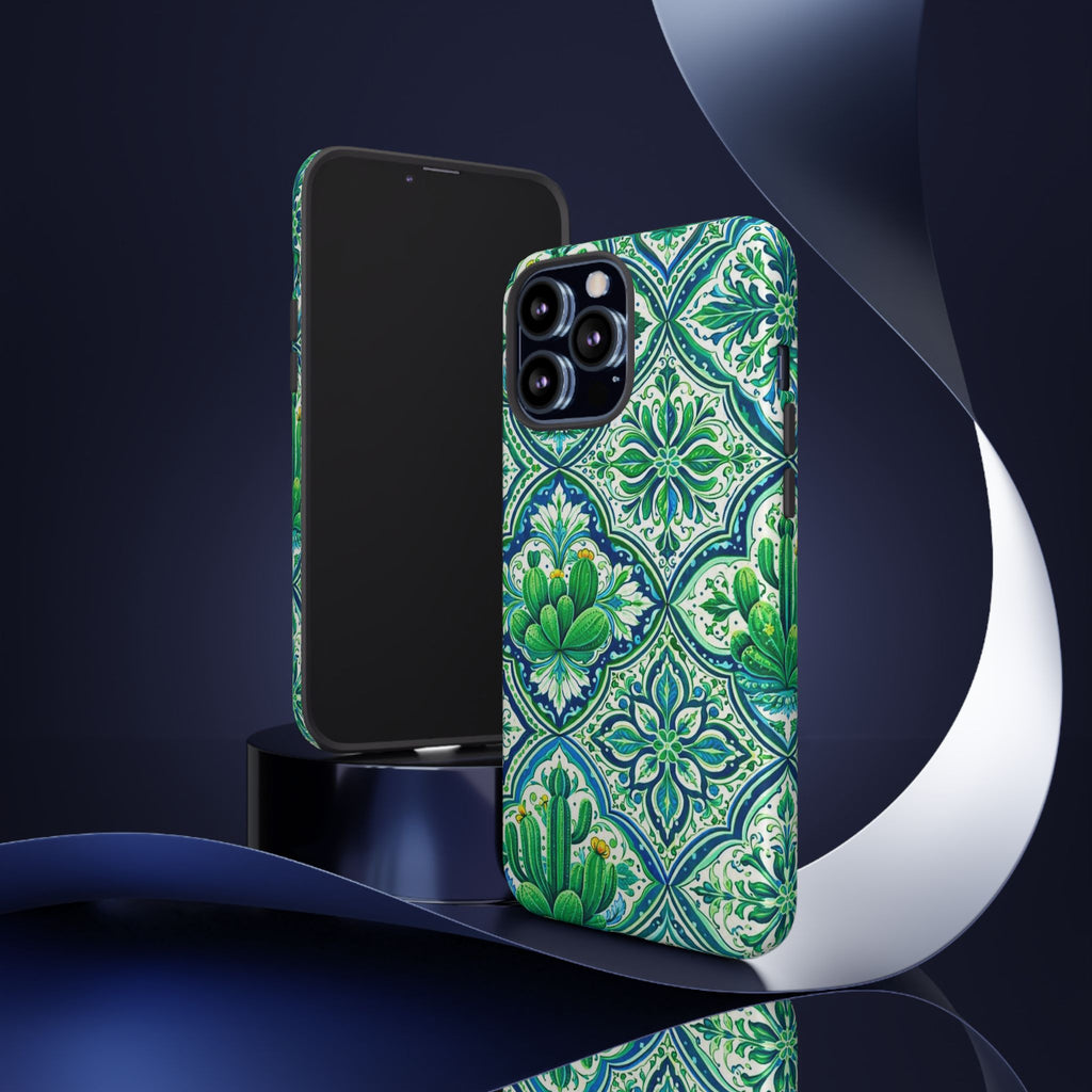 Agave Cacti Talavera Phone Case