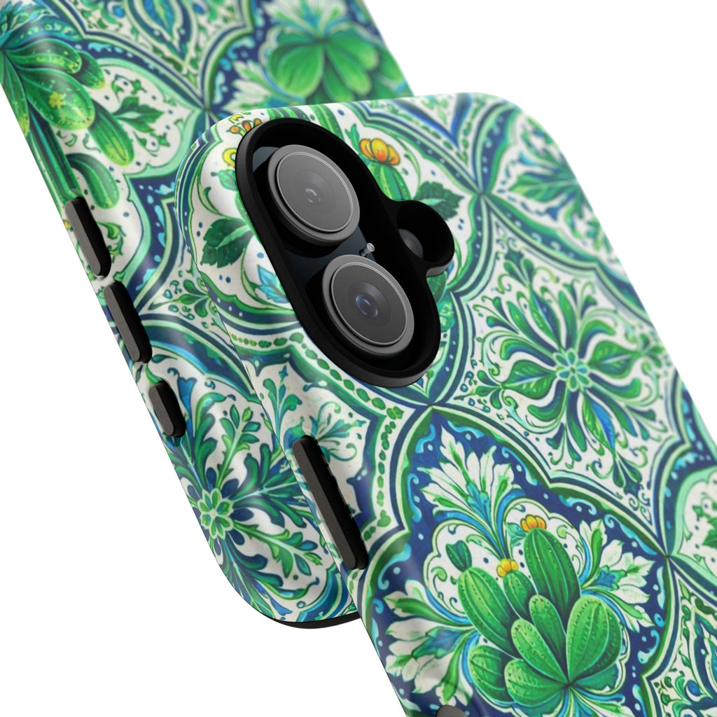 Agave Cacti Talavera Phone Case