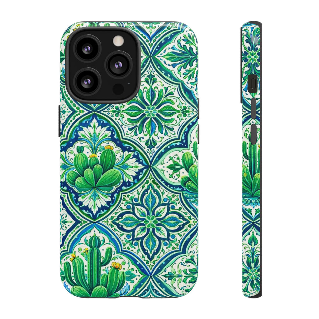 Agave Cacti Talavera Phone Case