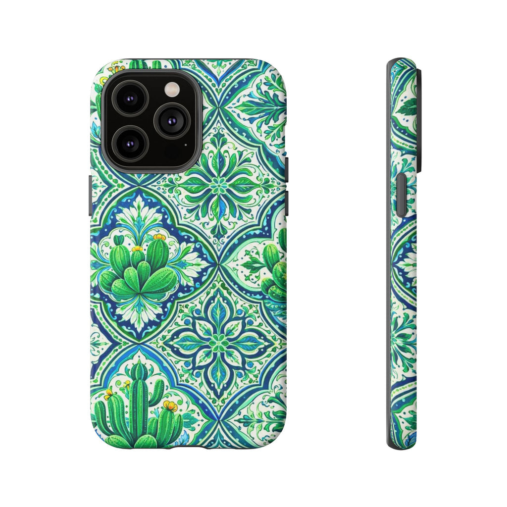 Agave Cacti Talavera Phone Case