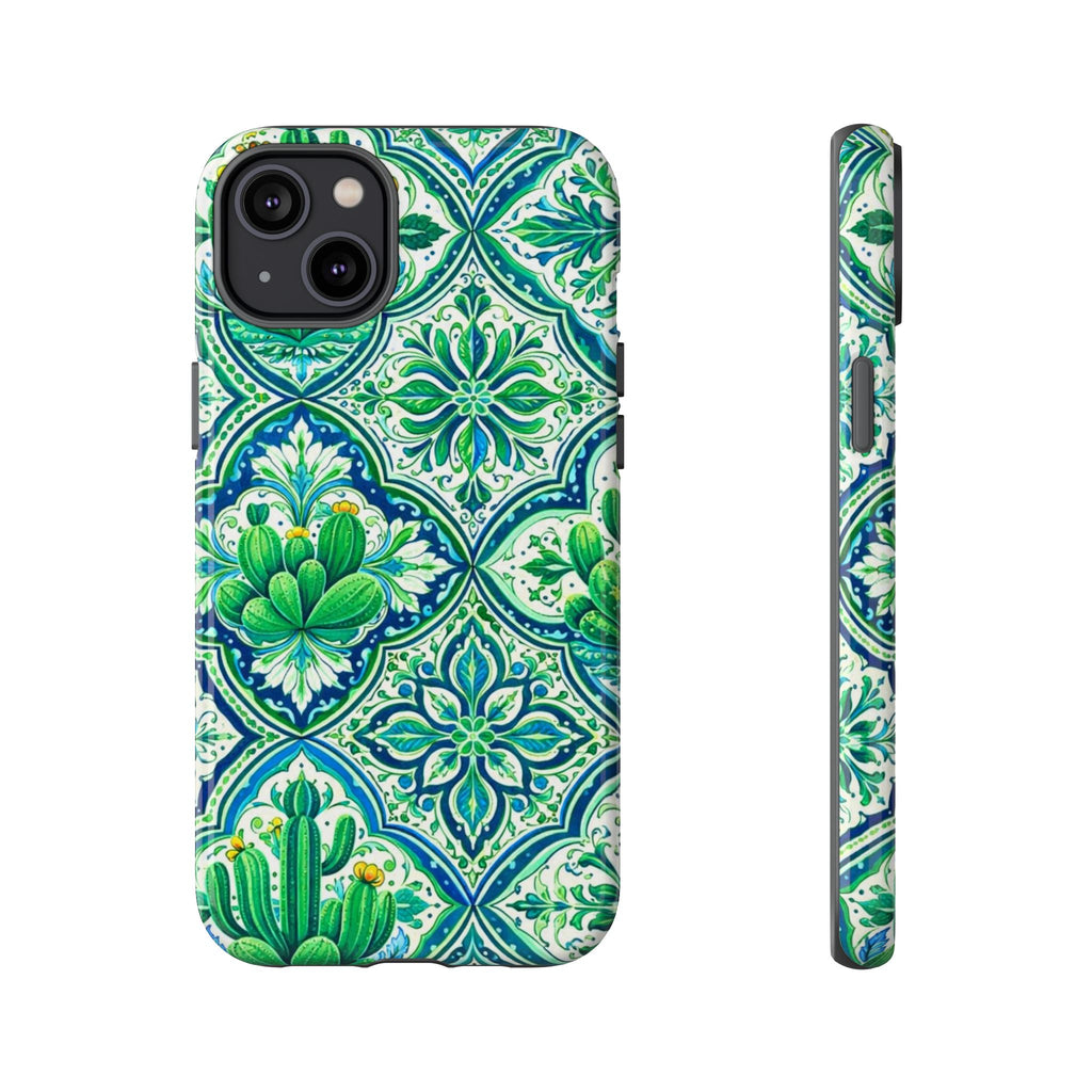 Agave Cacti Talavera Phone Case