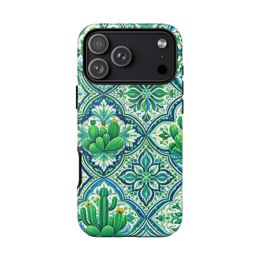 Agave Cacti Talavera Phone Case