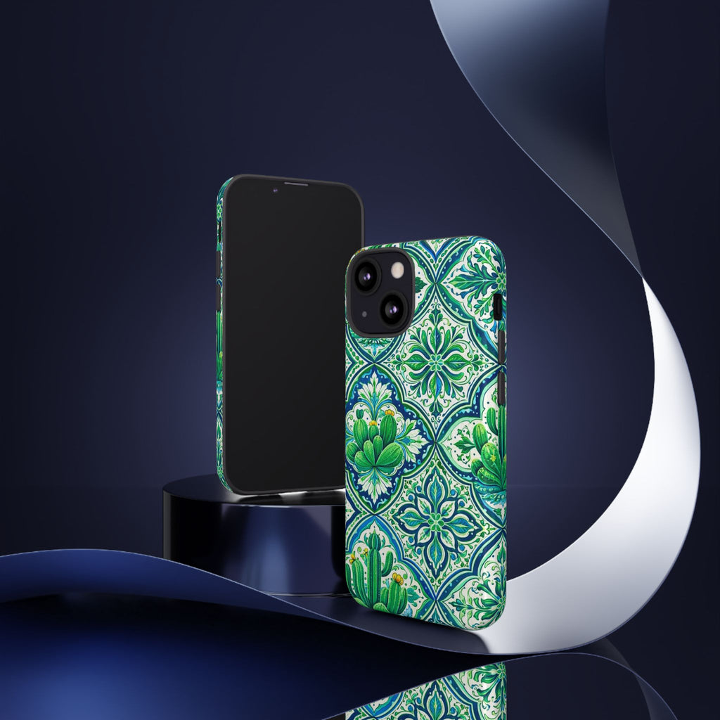 Agave Cacti Talavera Phone Case