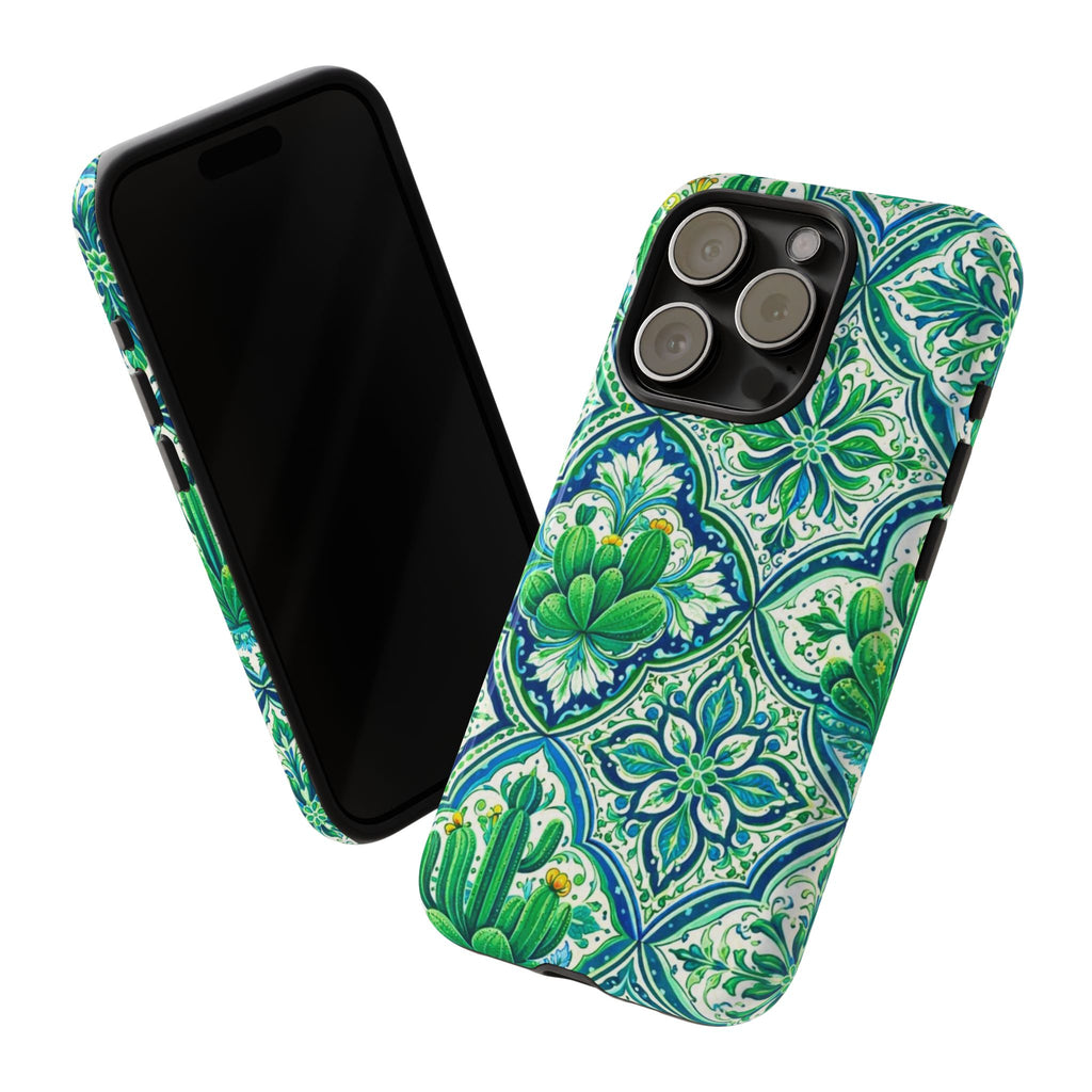 Agave Cacti Talavera Phone Case