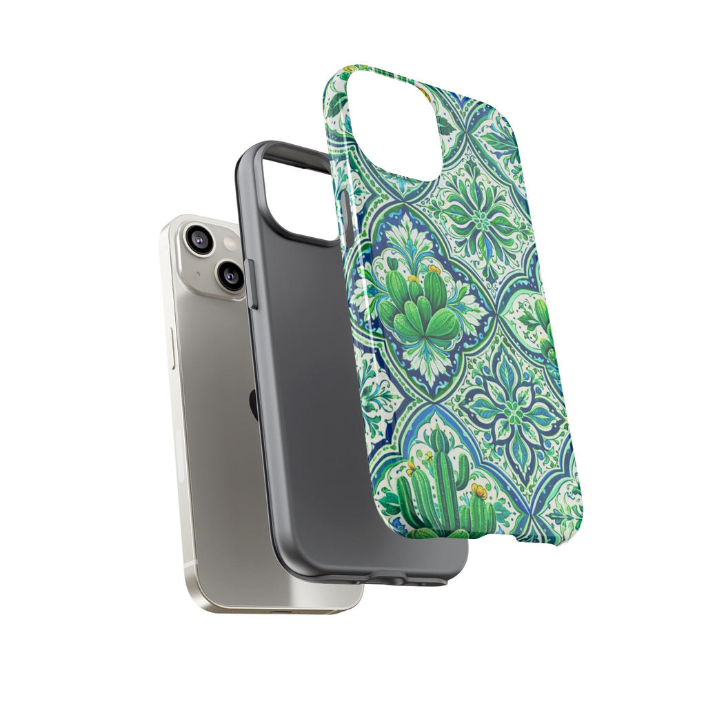 Agave Cacti Talavera Phone Case