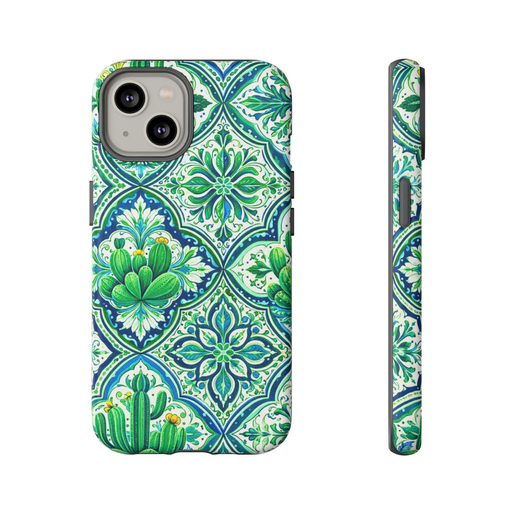 Agave Cacti Talavera Phone Case