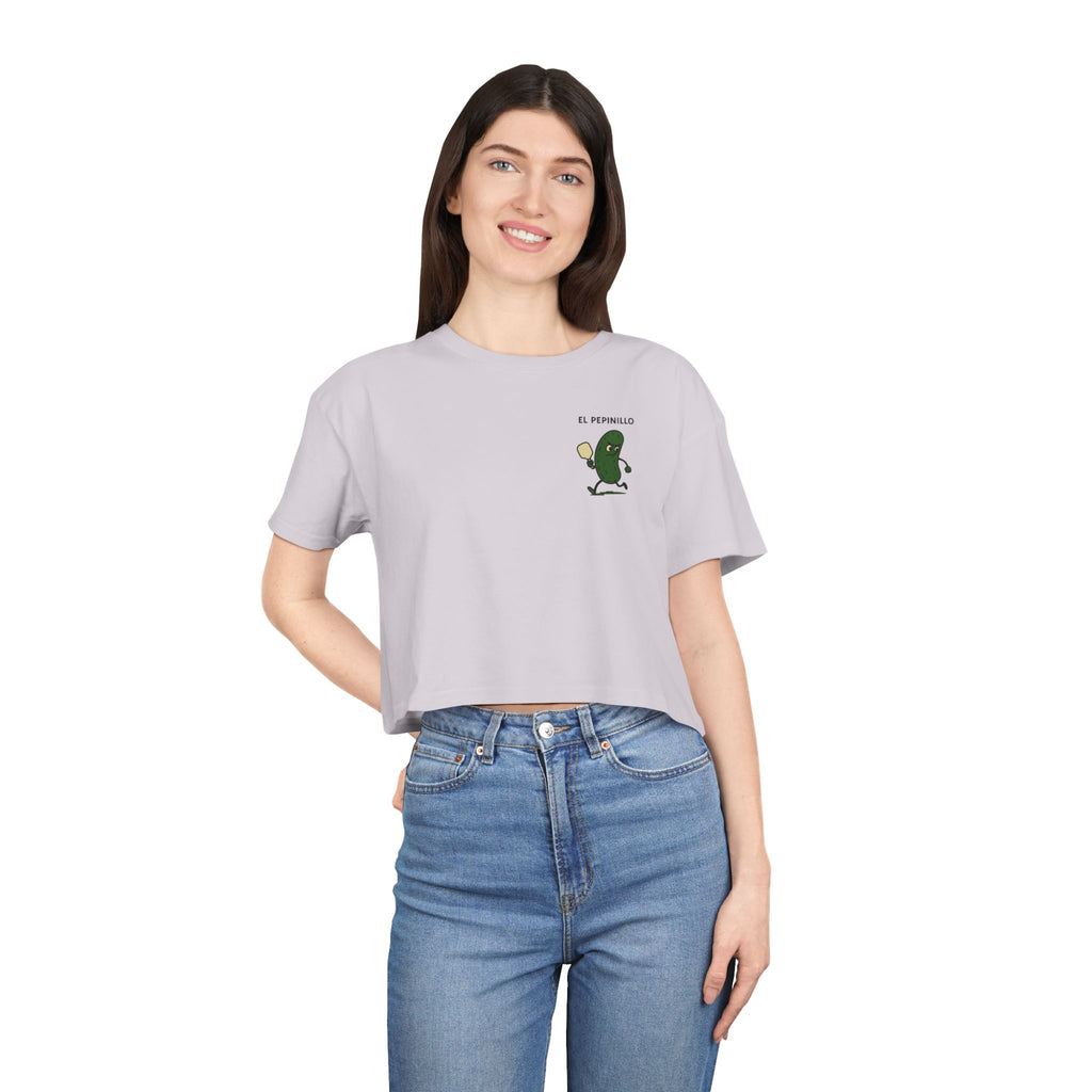 El Pepinillo Classic Crop Top