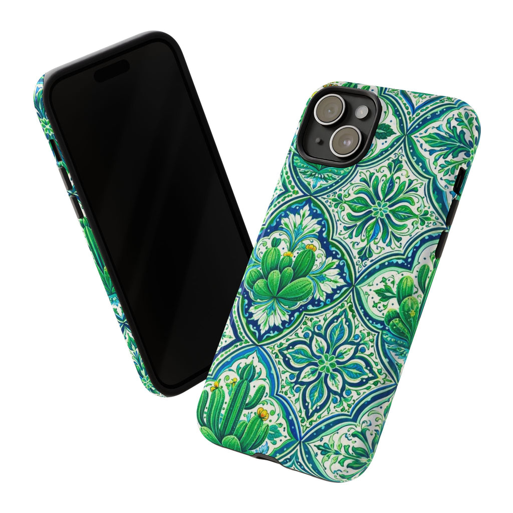 Agave Cacti Talavera Phone Case
