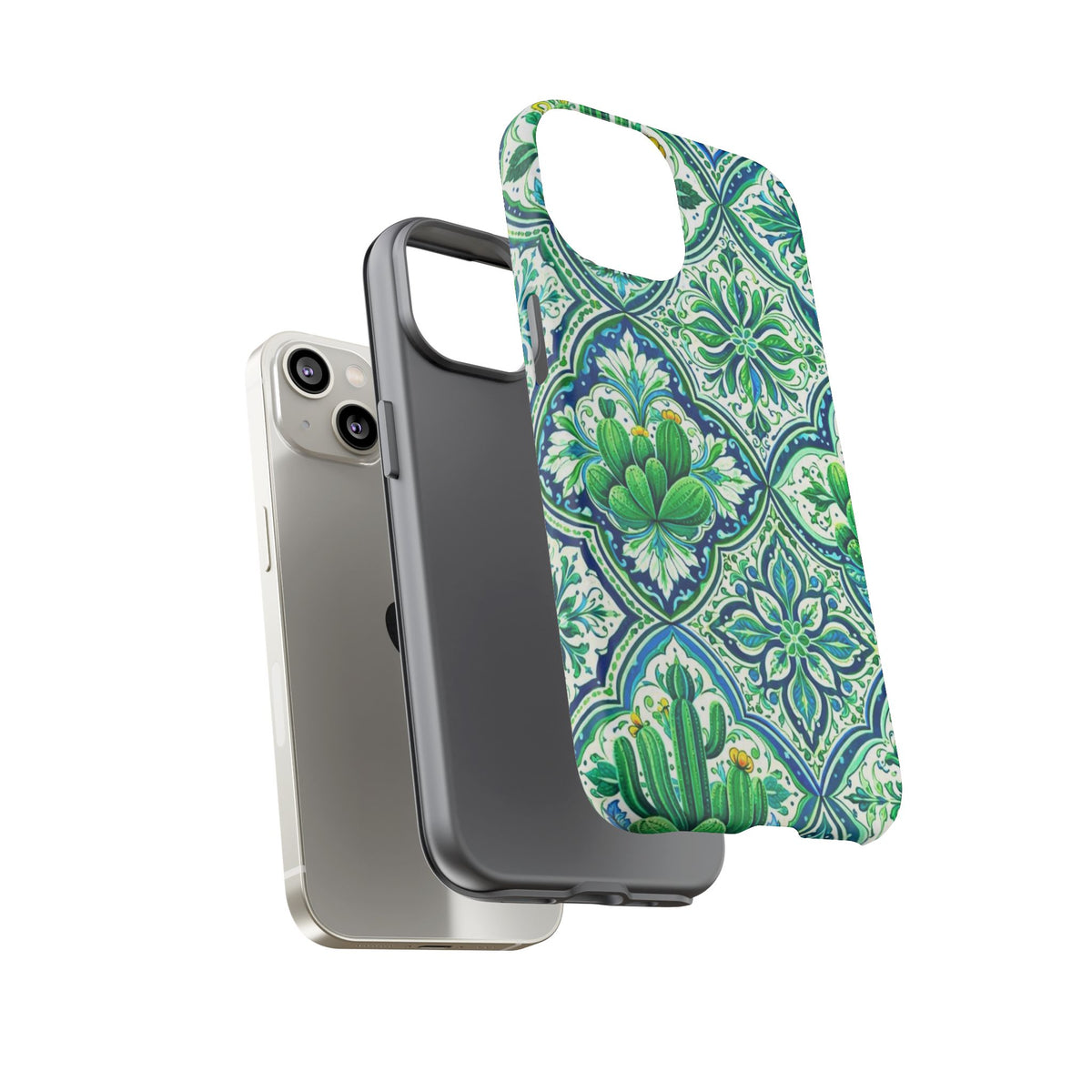 Agave Cacti Talavera Phone Case