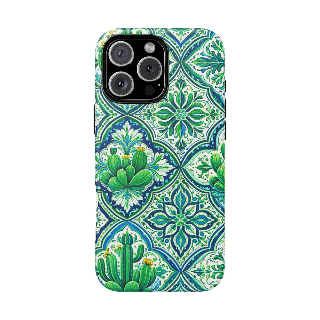 Agave Cacti Talavera Phone Case