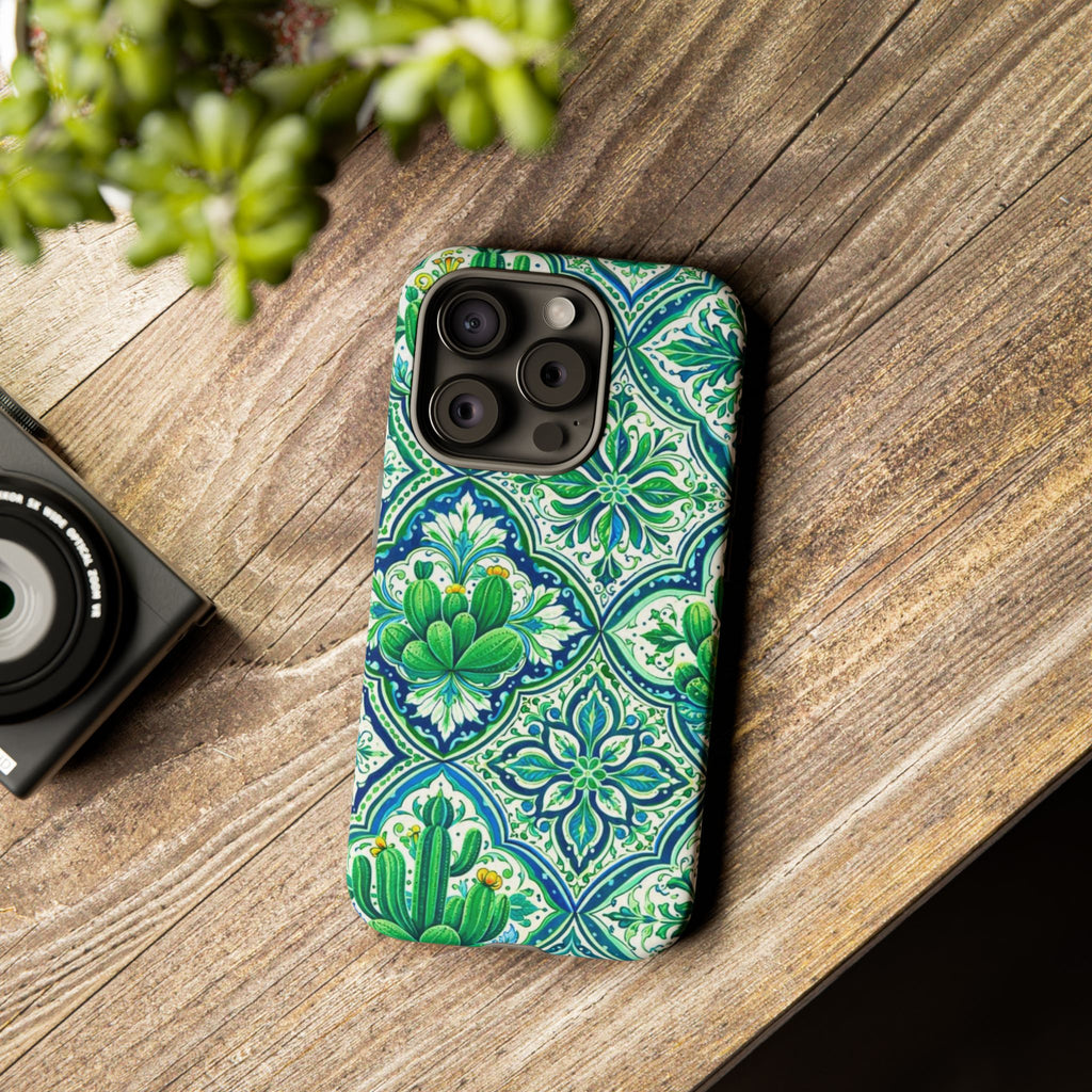 Agave Cacti Talavera Phone Case
