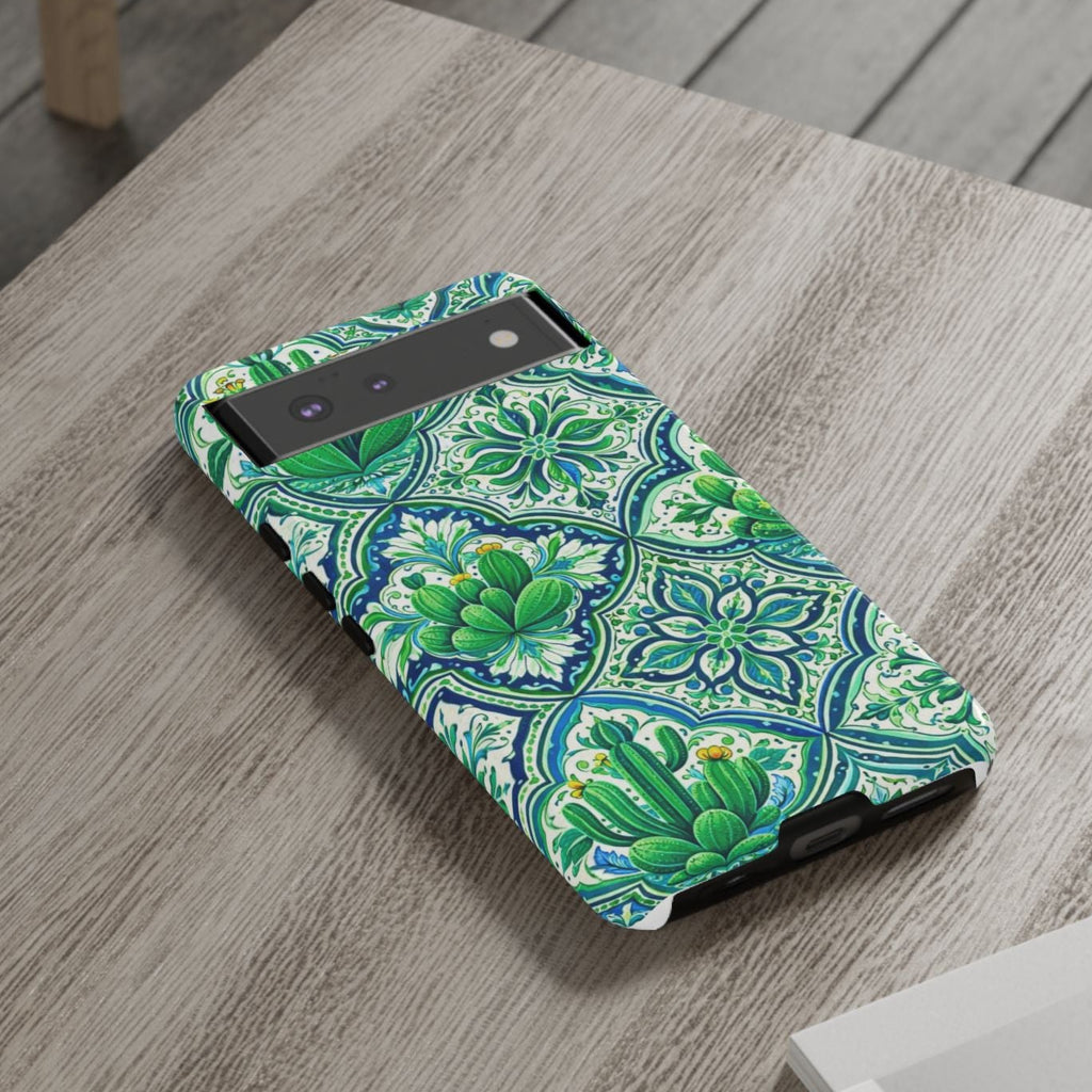 Agave Cacti Talavera Phone Case