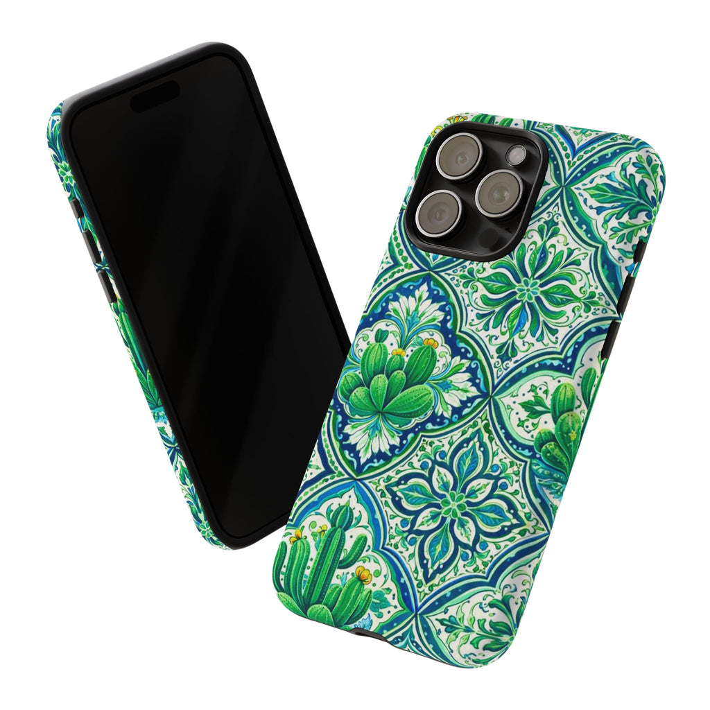 Agave Cacti Talavera Phone Case
