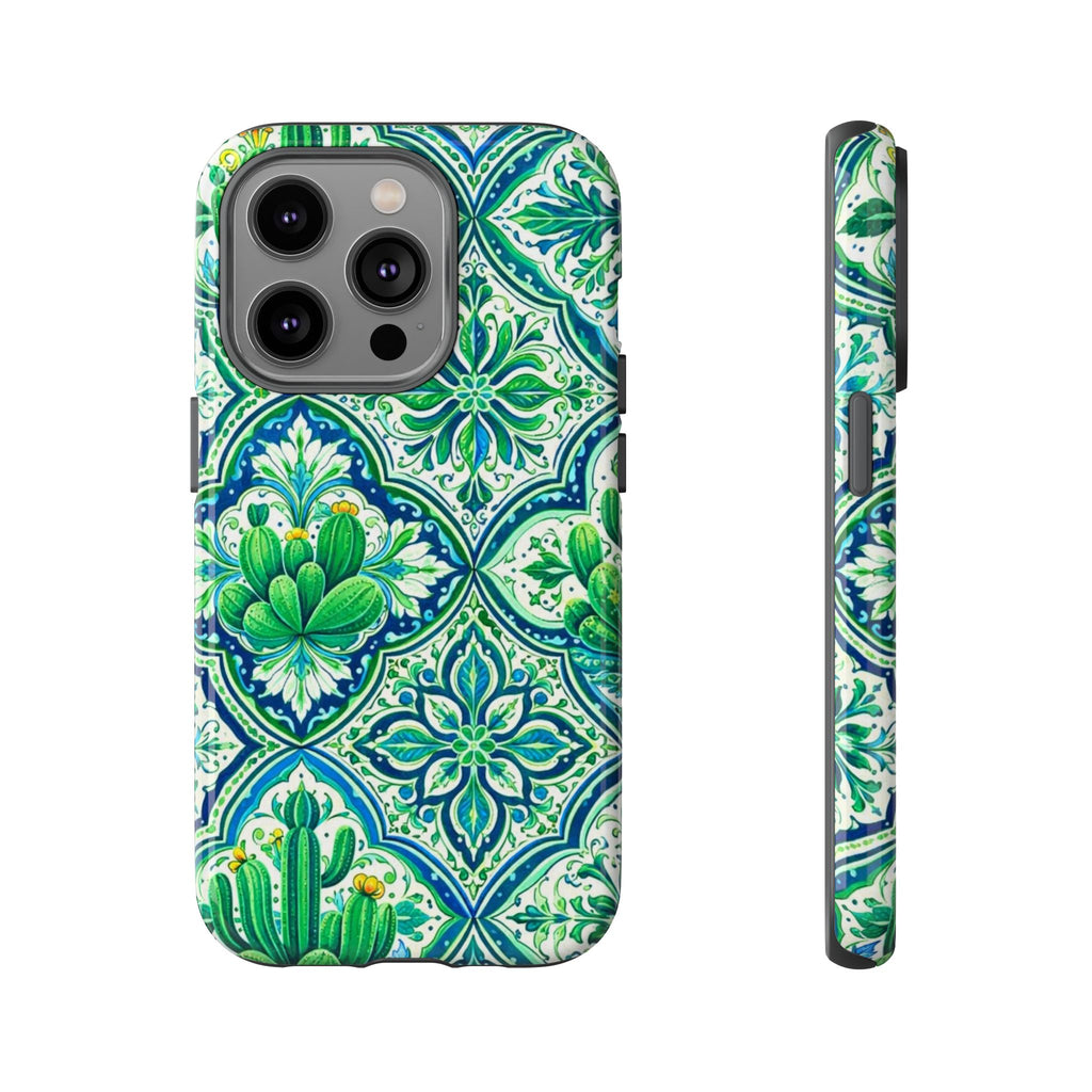 Agave Cacti Talavera Phone Case
