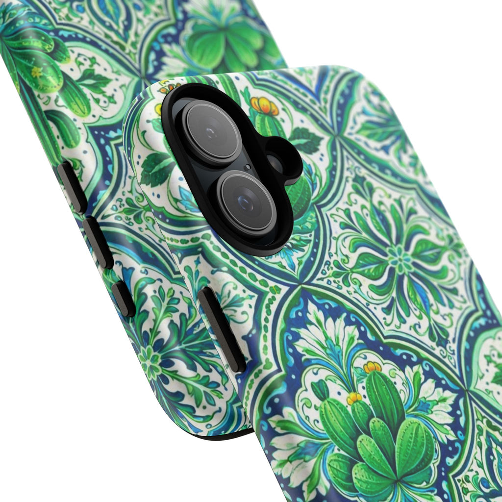Agave Cacti Talavera Phone Case