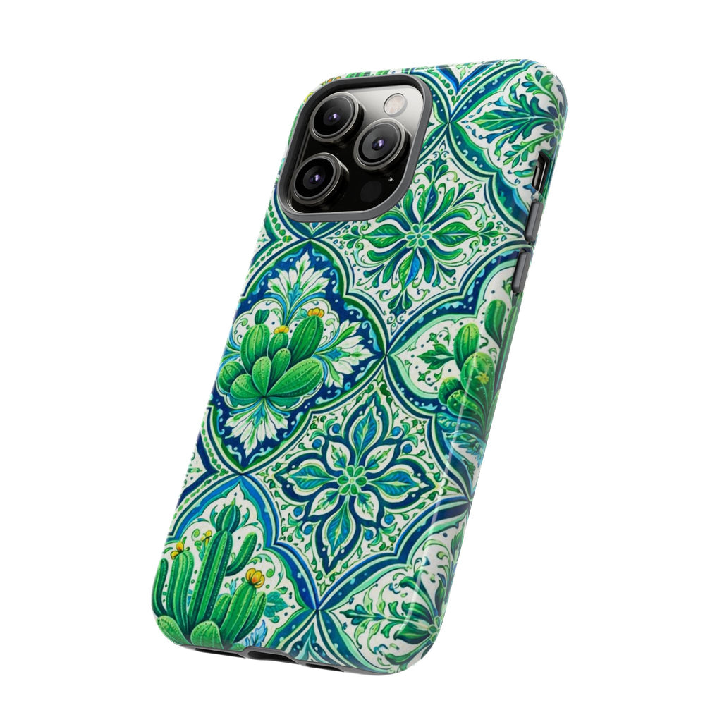 Agave Cacti Talavera Phone Case