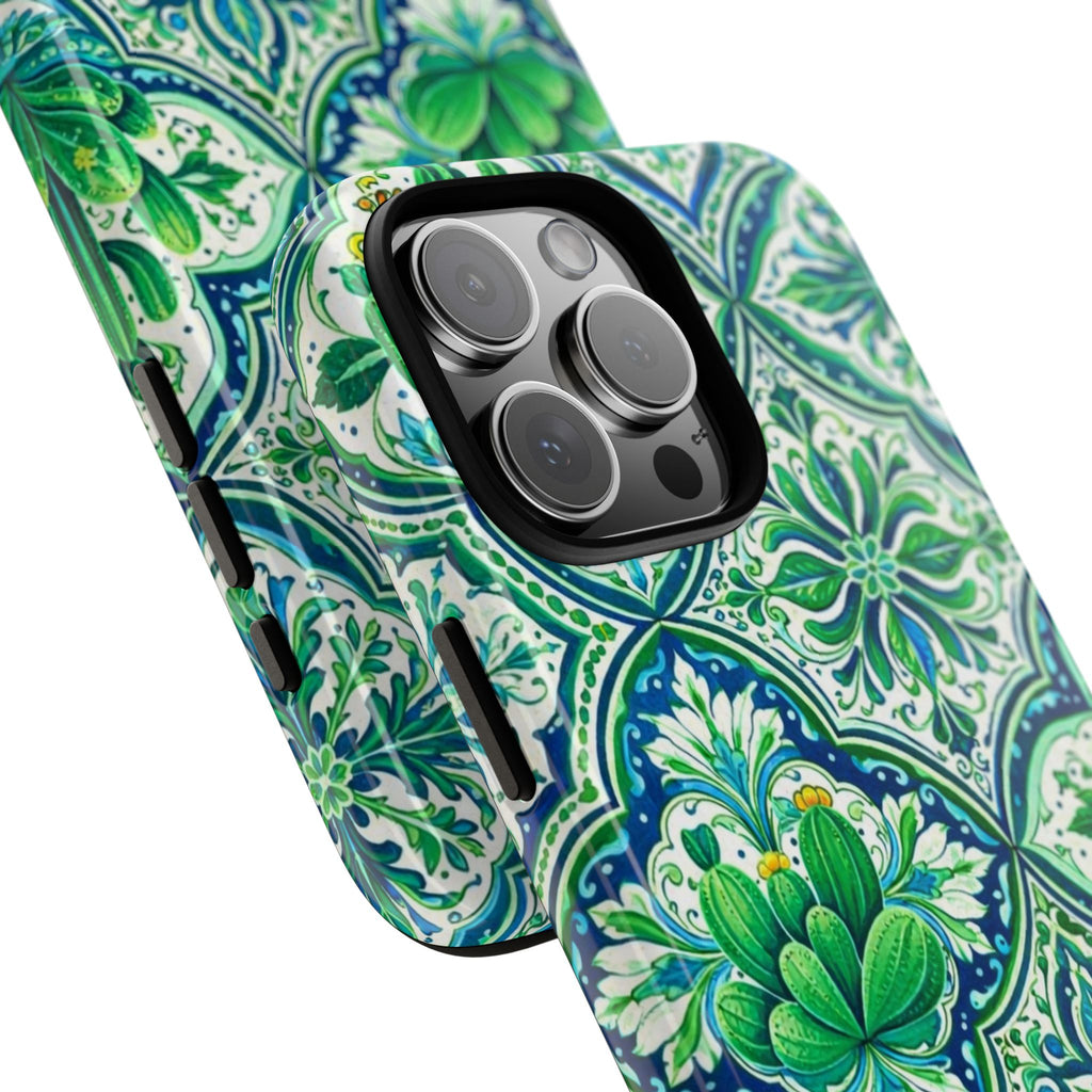 Agave Cacti Talavera Phone Case