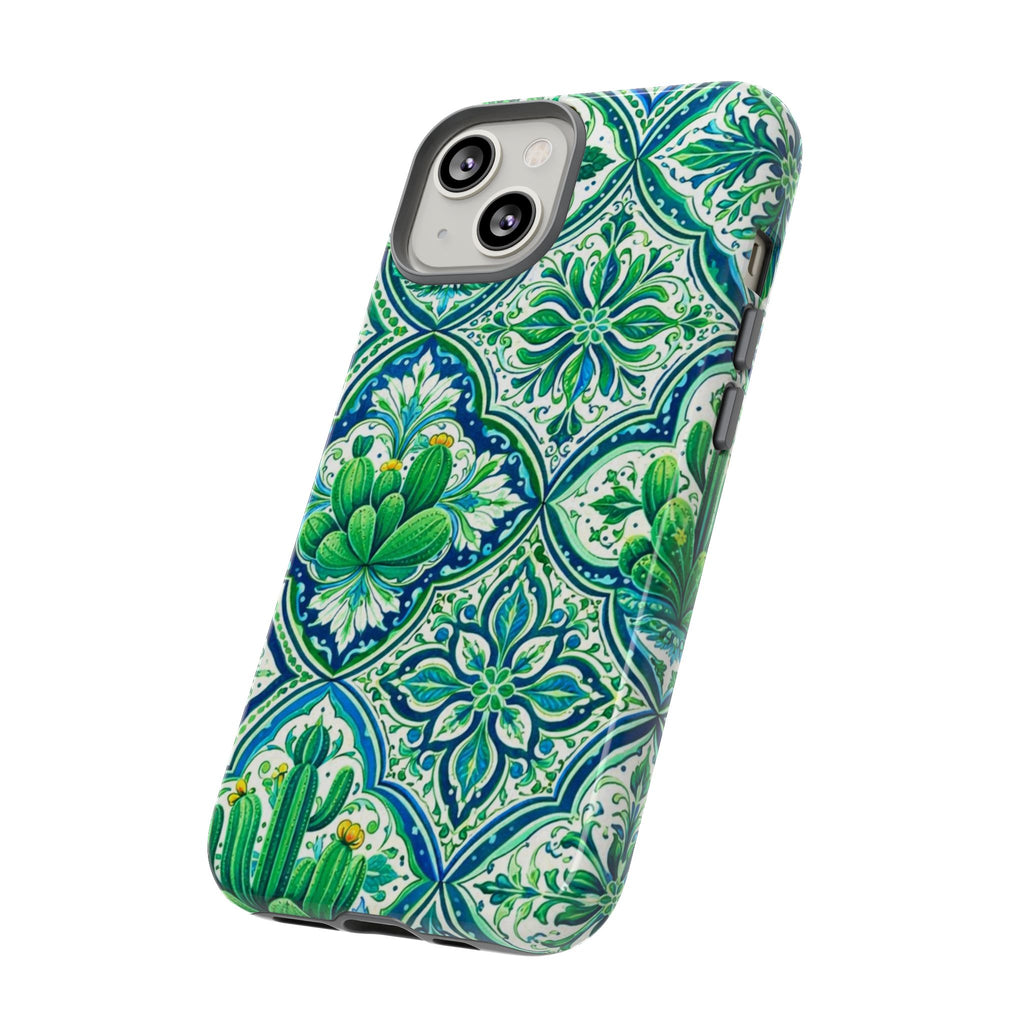 Agave Cacti Talavera Phone Case