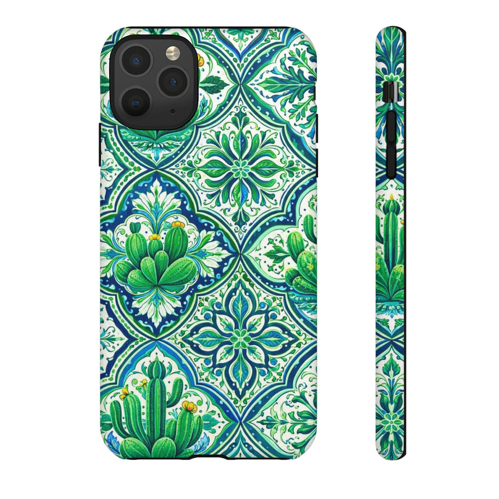 Agave Cacti Talavera Phone Case
