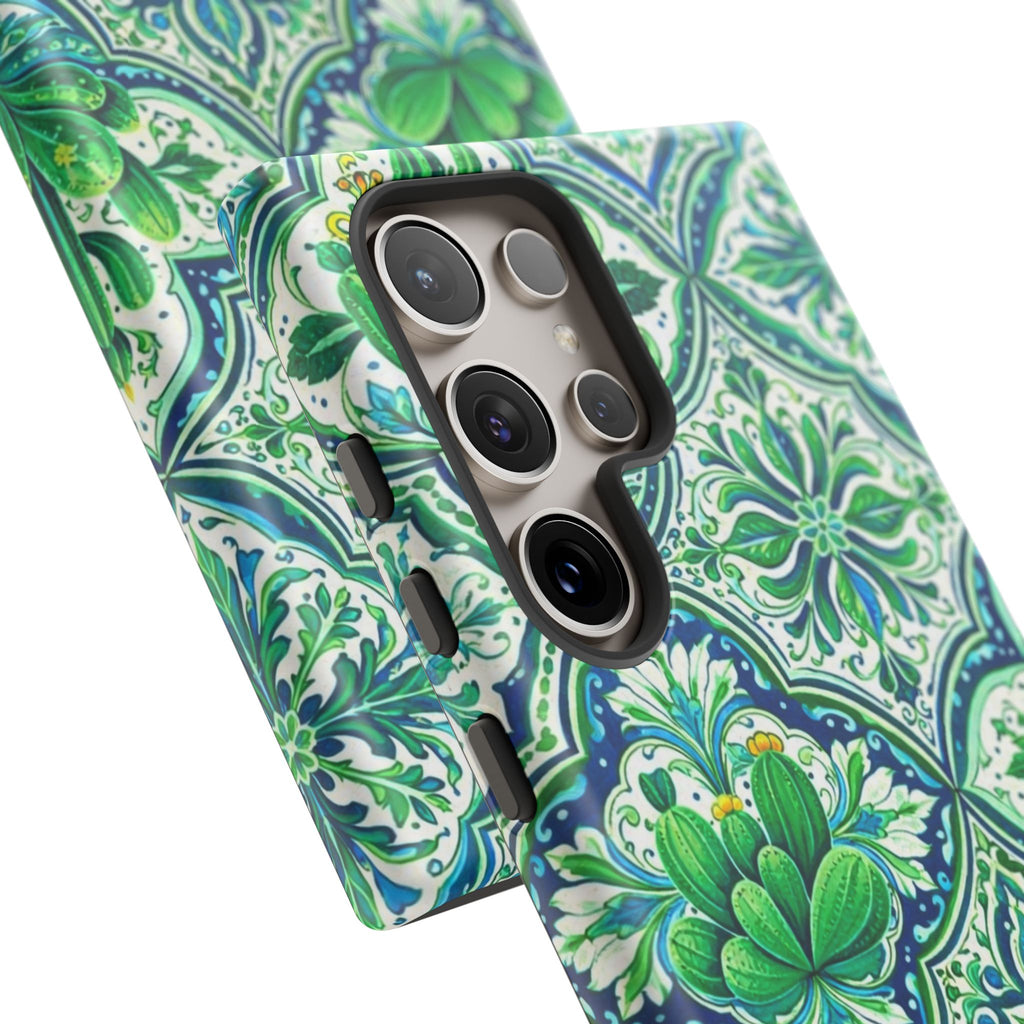 Agave Cacti Talavera Phone Case