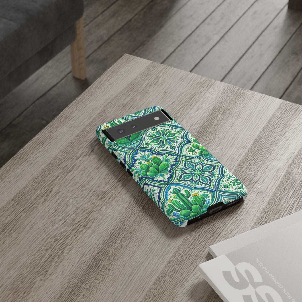 Agave Cacti Talavera Phone Case